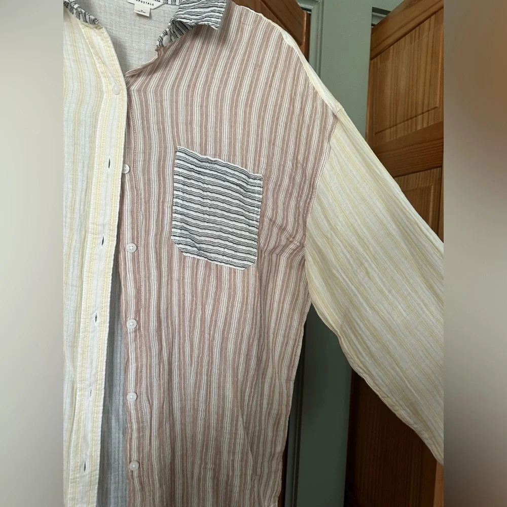 🎁aeropostale oversized vintage flannel - Picture 4 of 5